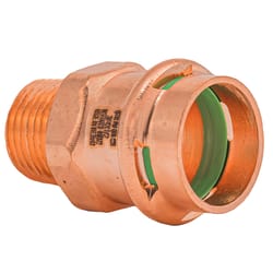 QuickFitting 3/4 in. Press in. MNPT in. Copper Adapter