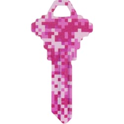 HILLMAN Wackey Digital Camo House/Office Key Blank 68 Single For Schlage Locks