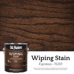 Old Masters Semi-Transparent Espresso Oil-Based Wiping Stain 1 gal