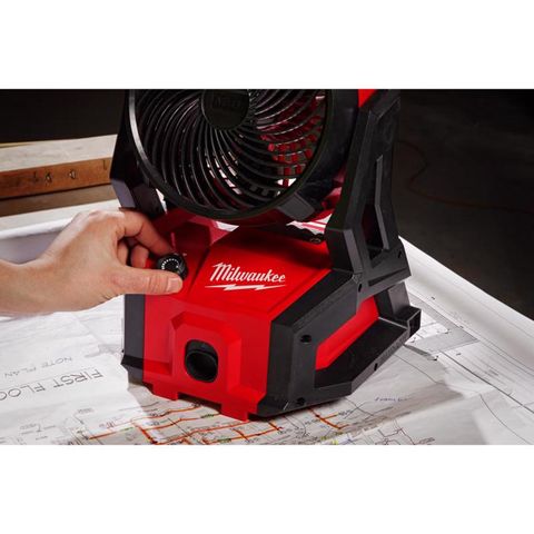 Milwaukee M18 16 in. H X 7 in. D Personal Fan Mfr# 0818-20 - Ace