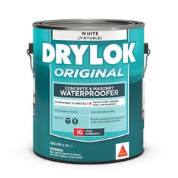 Drylok Flat White Tintable Latex Masonry Waterproof Sealer 1 gal
