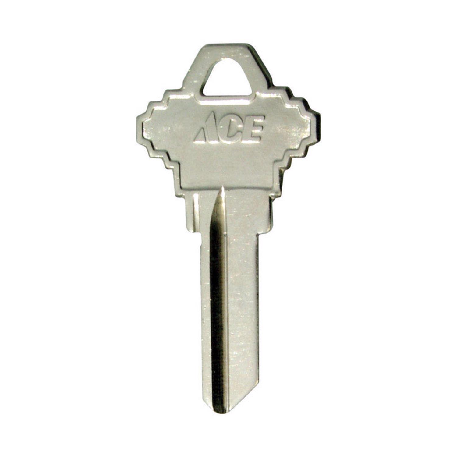 Ace House Key Blank SC1 Single For Schlage Locks Mfr# 86323 - Ace