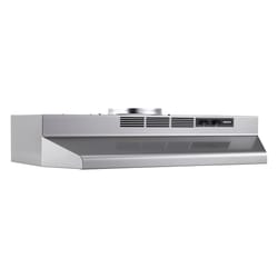 Broan-NuTone 36 in. W Silver Convertible Range Hood