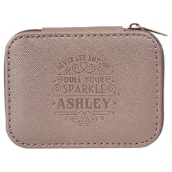 History & Heraldry Never Let Anyone Dull Your Sparkle Ashley Travel Jewellery Box 1 pk