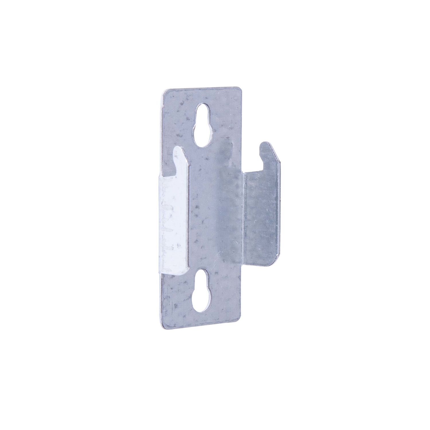 Kenney White Traditional/Transitional Double Curtain Rod Bracket n/a in. L