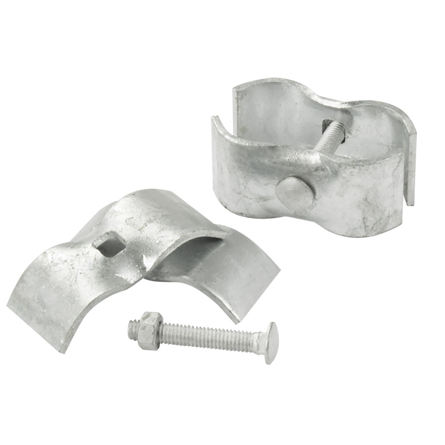 YardGard Galvanized Steel Panel Clamp Set 1 pk Mfr# 328526C - Ace