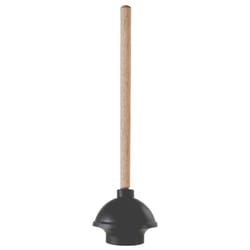 PlumbCraft Toilet Plunger 16 in. L X 6 in. D