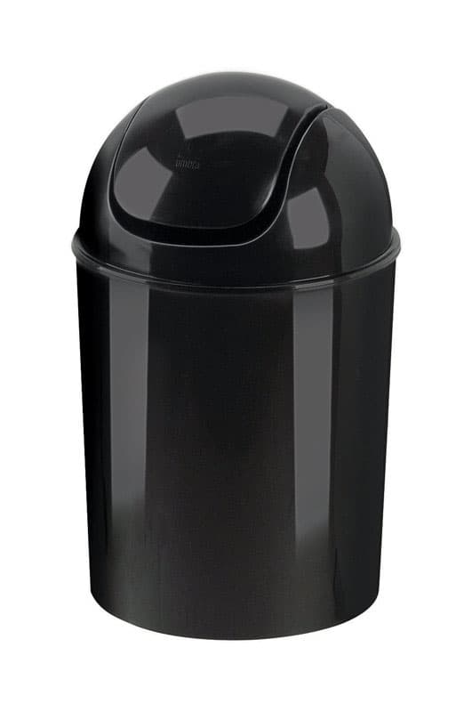 Umbra 1.25 gal Black Plastic Swing-Top Wastebasket Mfr# 086701-040 - Ace  Hardware