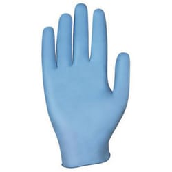 Cordova Nitri-Cor Silver Disposable Gloves Medium Blue 1 pk