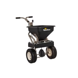 TerraKing 10 ft. W Broadcast Push Spreader 70 lb. cap.