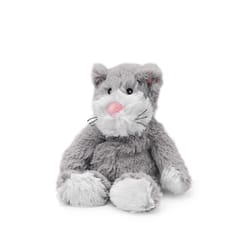 Warmies Junior Cat Stuffed Animals Gray