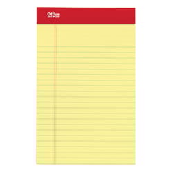 Office Depot 5 in. W X 8 in. L College Ruled Wire Bound Perforated Writing Pads