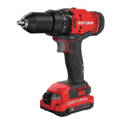 Craftsman V20 1/2 in. Brushed Cordless Drill Kit (Battery &amp; Charger)