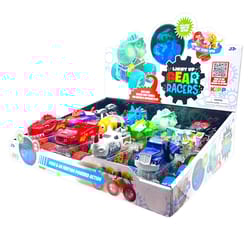 Novelty Inc Kipp Brothers Light Up Gear Racers Friction Car Assorted 12 pc