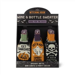 Witching Hour Halloween Bottle Sweater 1 pk (RANDOM COLOR)