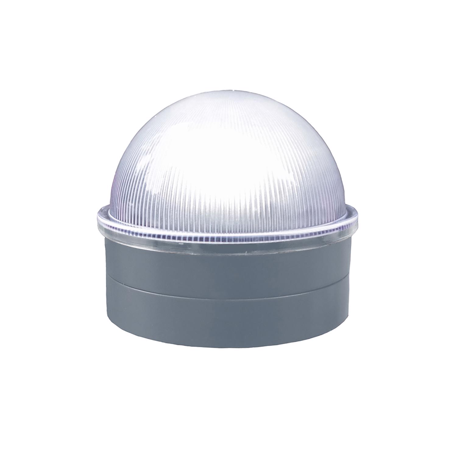 Classy Caps Solar Powered 0.2 W LED Post Cap Light 1 pk