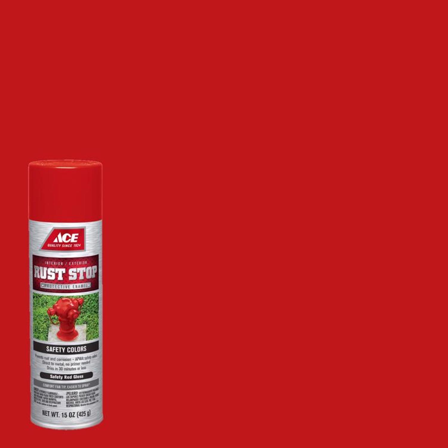 Rust Stop Gloss Safety Protective Enamel Spray Paint