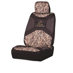 Ducks Unlimited Black/Brown Mossy Oak Seat Cover 1 pk