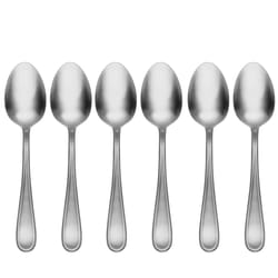 Cambridge Malibu Silver Stainless Steel Dinner Spoon Set 6 pc