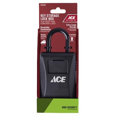 Ace 4-7/8 in. H X 3-1/8 in. W X 1-5/8 L Aluminum 4-Dial