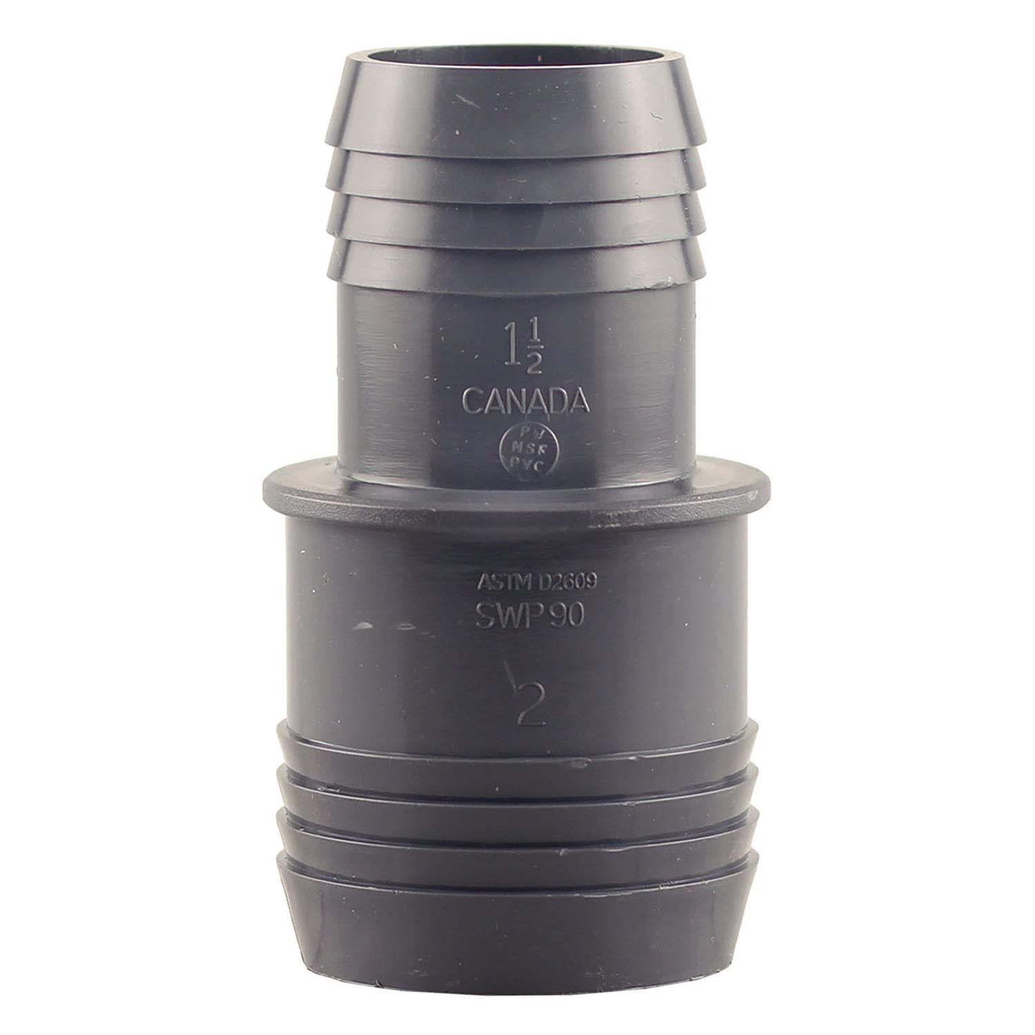 Boshart Industries 2 in. Insert in. X 1-1/2 in. D Insert PVC Reducing Coupling 1 pk