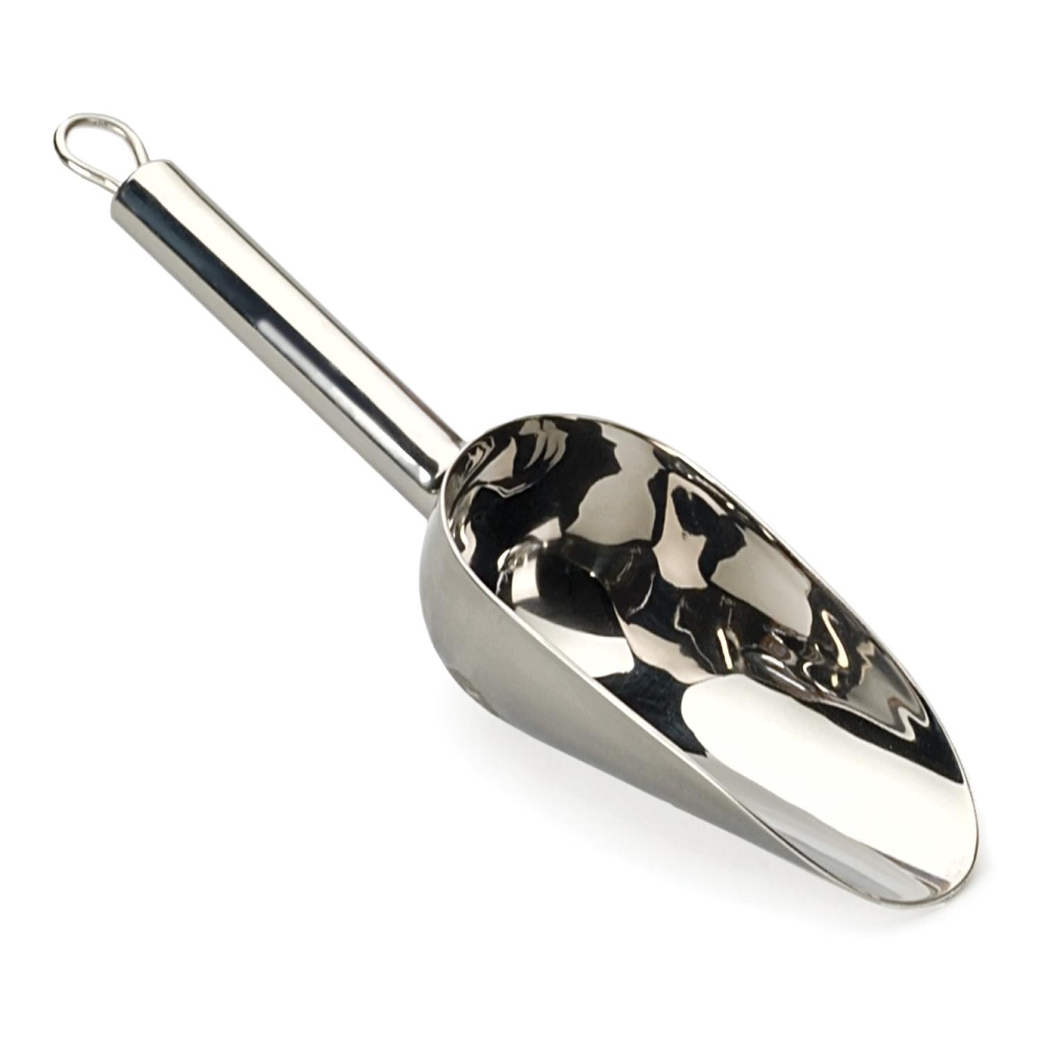 RSVP International Endurance Silver Stainless Steel Medium Scoop