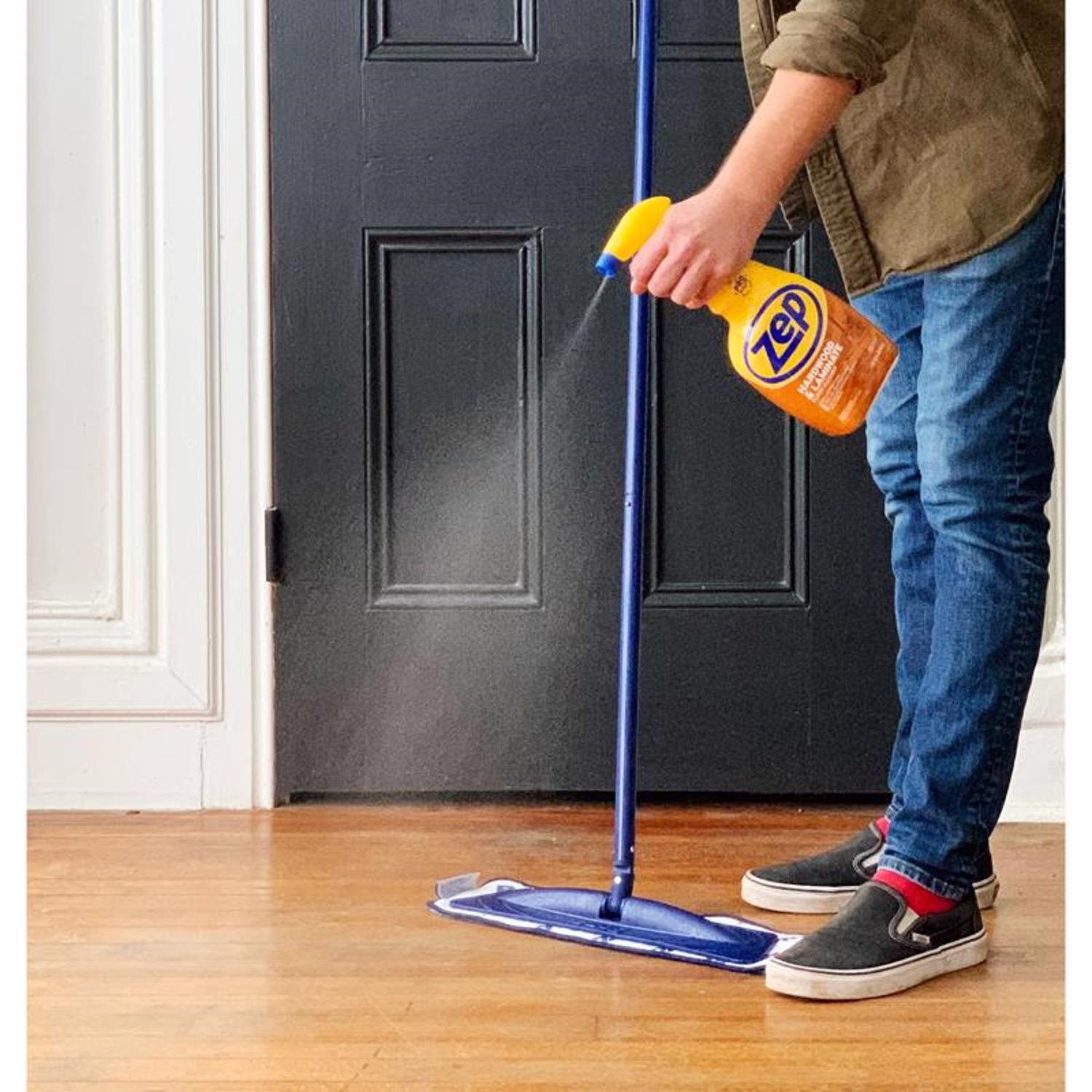 Zep Fresh Scent Hardwood & Laminate Floor Cleaner Liquid 32 oz Mfr