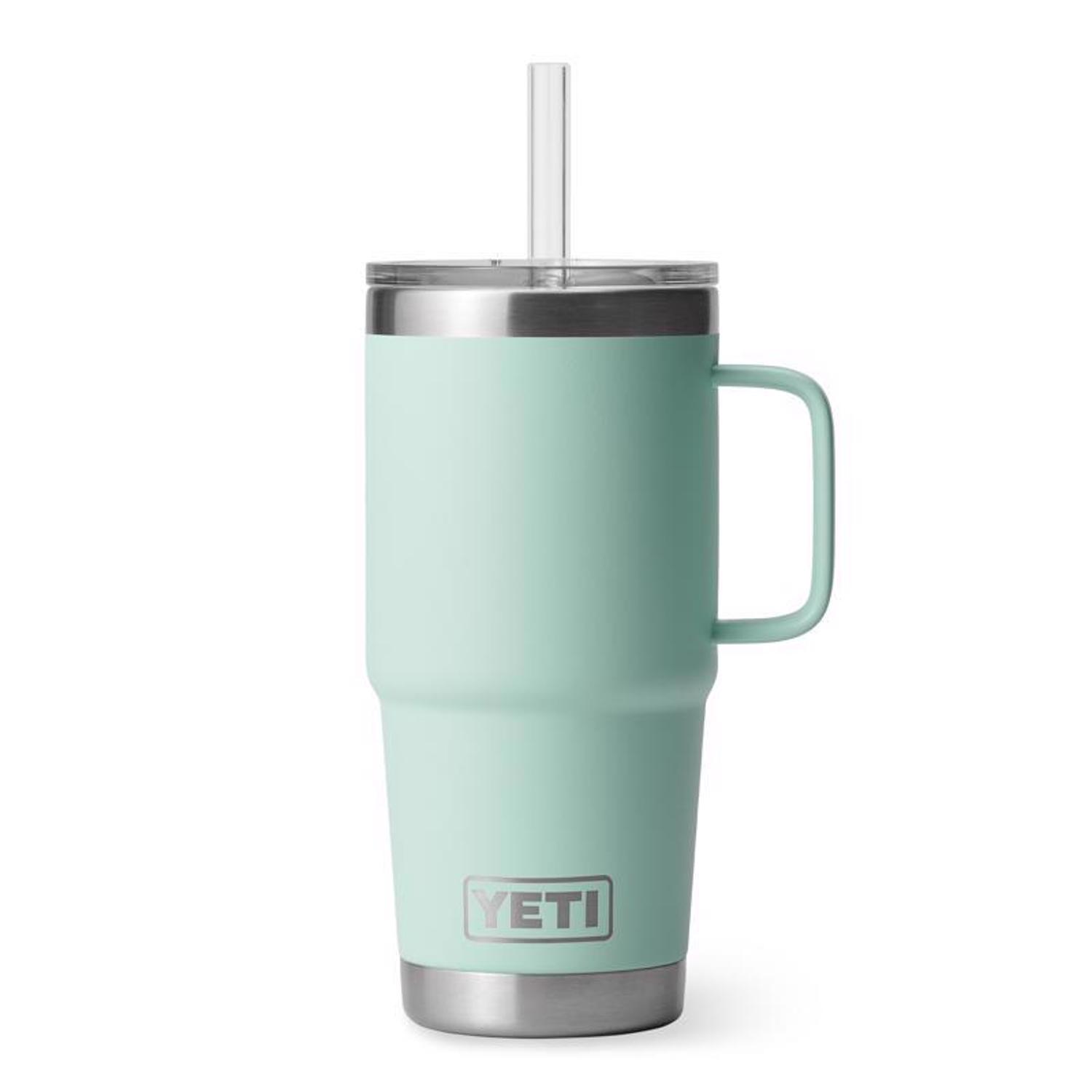 YETI Rambler 25 oz Cape Taupe BPA Free Straw Mug Mfr# 21071503600
