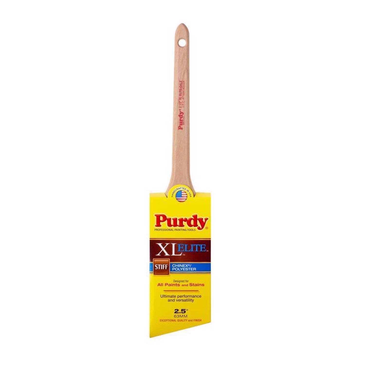 Elite Dale 2 1 2 in. Stiff Angle Trim Paint Brush