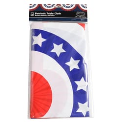 Chef Craft Patriotic Table Cloth Table Decor 1 pk