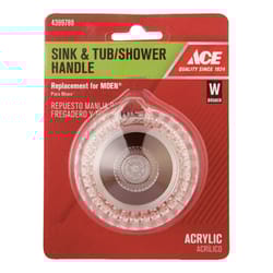 Ace For Moen Clear Sink and Tub and Shower Faucet Handles