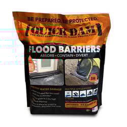 Quick Dam 3.5 in. H X 6 in. W X 60 in. L Flood Barrier 2 pk