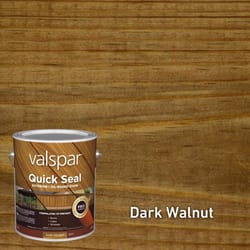 Valspar Quick Seal Semi-Transparent Dark Walnut Oil-Based Alkyd Exterior Stain 1 gal