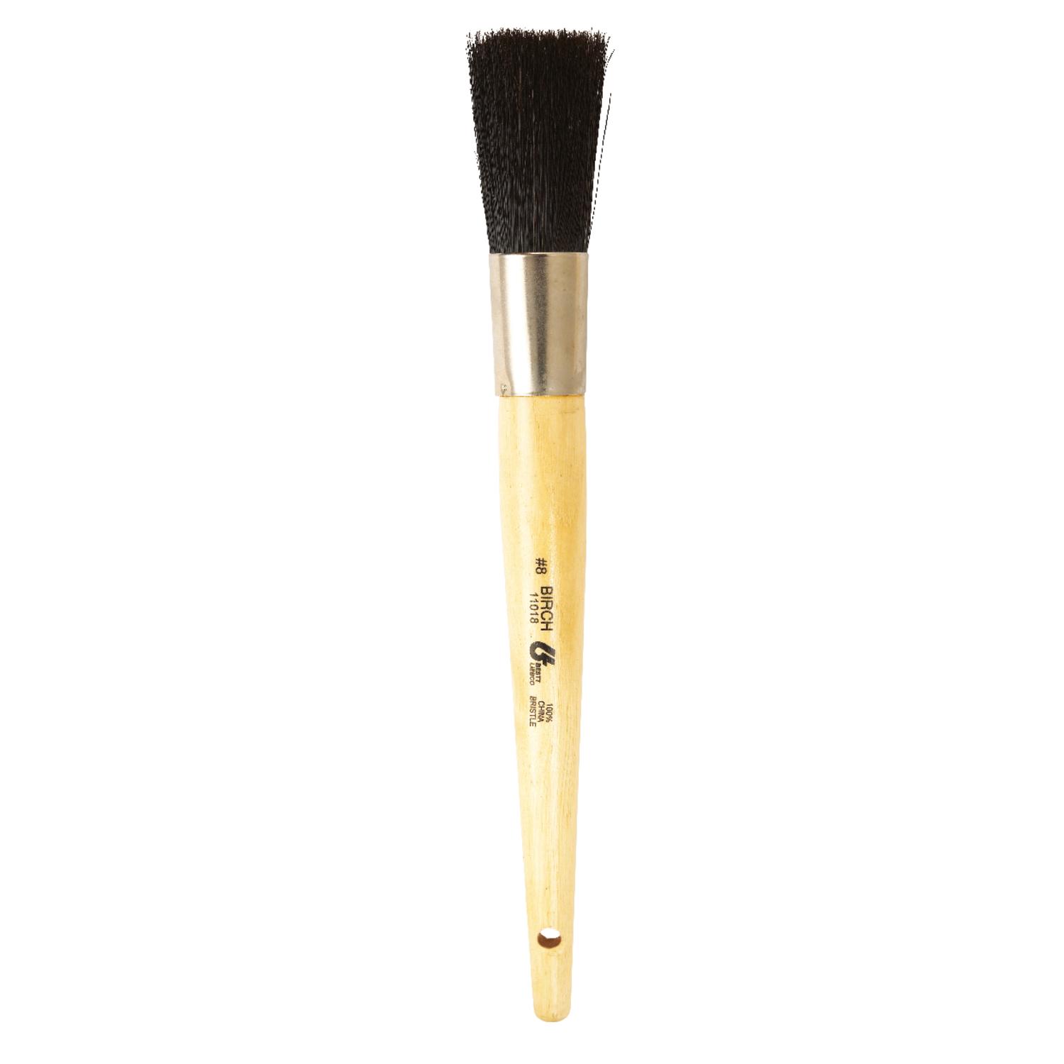 Birch Brush No. 8 Oval Paint Brush