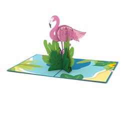 Lovepop Flamingo 3D Card Paper 1 pk