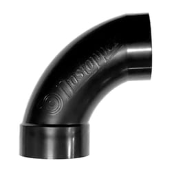 Dustopper 6.25 in. L X 2 in. W X 2.25 in. D High-Flow Sweep Dust Extractor Elbow 1 pc