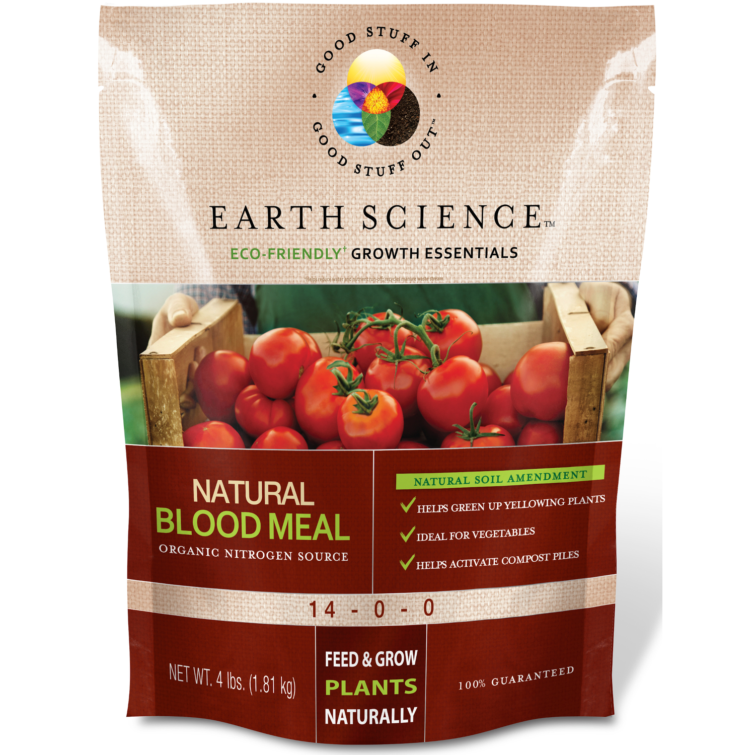 Earth Science Growth Essentials Organic Blood Meal Soil Amendment
