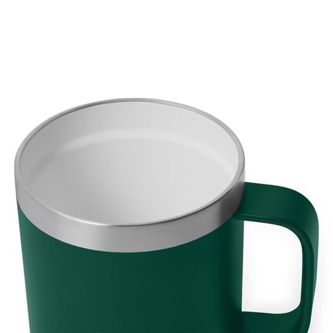 YETI Rambler 10 oz Black Forest Green BPA Free Ceramic Lined