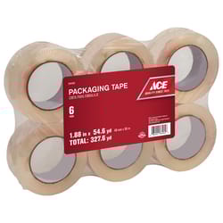 ACE EZ Start 1.88 in. W X 55 yd L Packaging Tape 6 pk