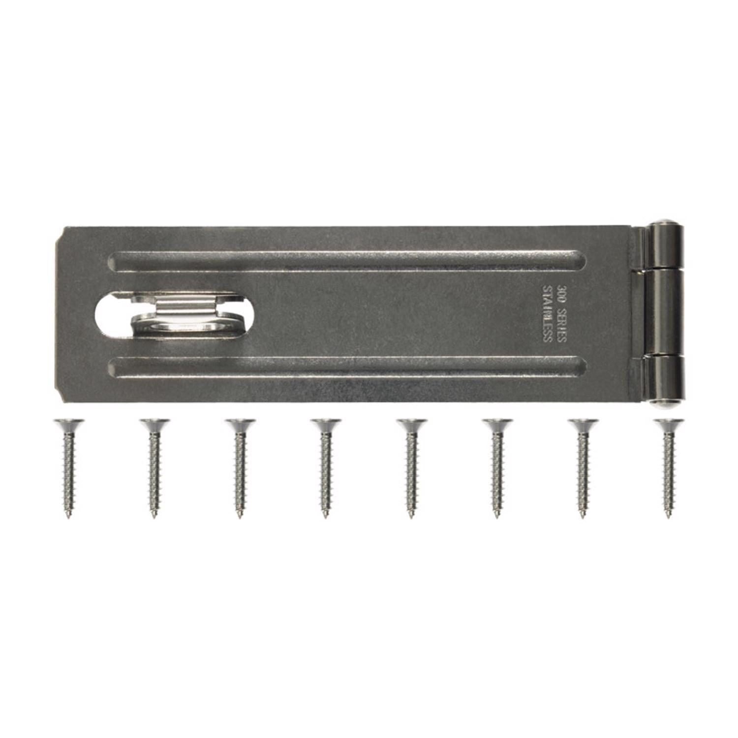 Ace Stainless Steel 6 in. L Fixed Staple Safety Hasp Mfr# 01-3725