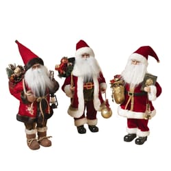 Gerson Multicolored Figurine Indoor Christmas Decor 18 in.