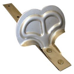 Amerimax 3 in. H X 4 in. W X 9 in. L Stainless Steel Snow Guard