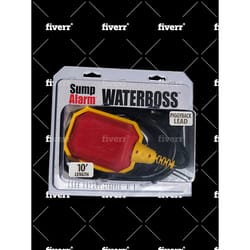 Sump Alarm WaterBoss Tethered Float Switch