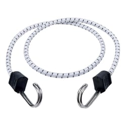 Keeper Marine Twin Anchor White Bungee Cord 40 in. L X 0.315 in. 1 pk