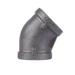 STZ Industries 1/8 in. FIP each X 1/8 in. D FIP Black Malleable Iron 45 Degree Elbow