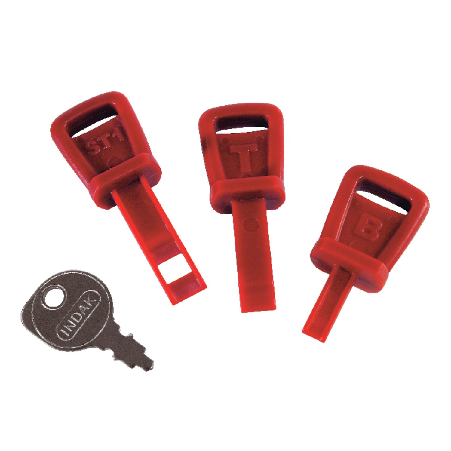 La Macaza 5PCS Snowblower Ignition Keys, ST1, Red, Manual - Foto 5