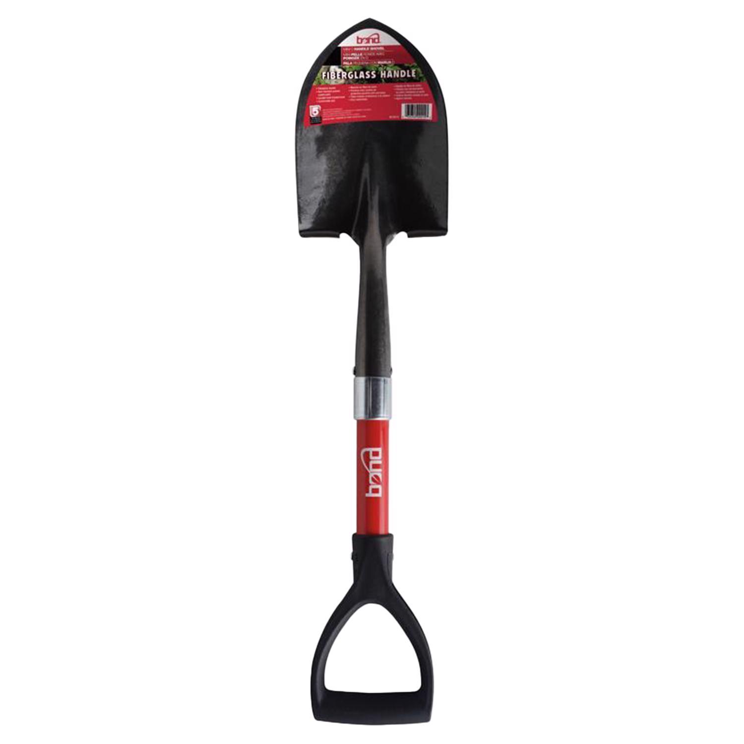 Bond 27 in. Steel Round Utility Shovel - Thumbnail 3