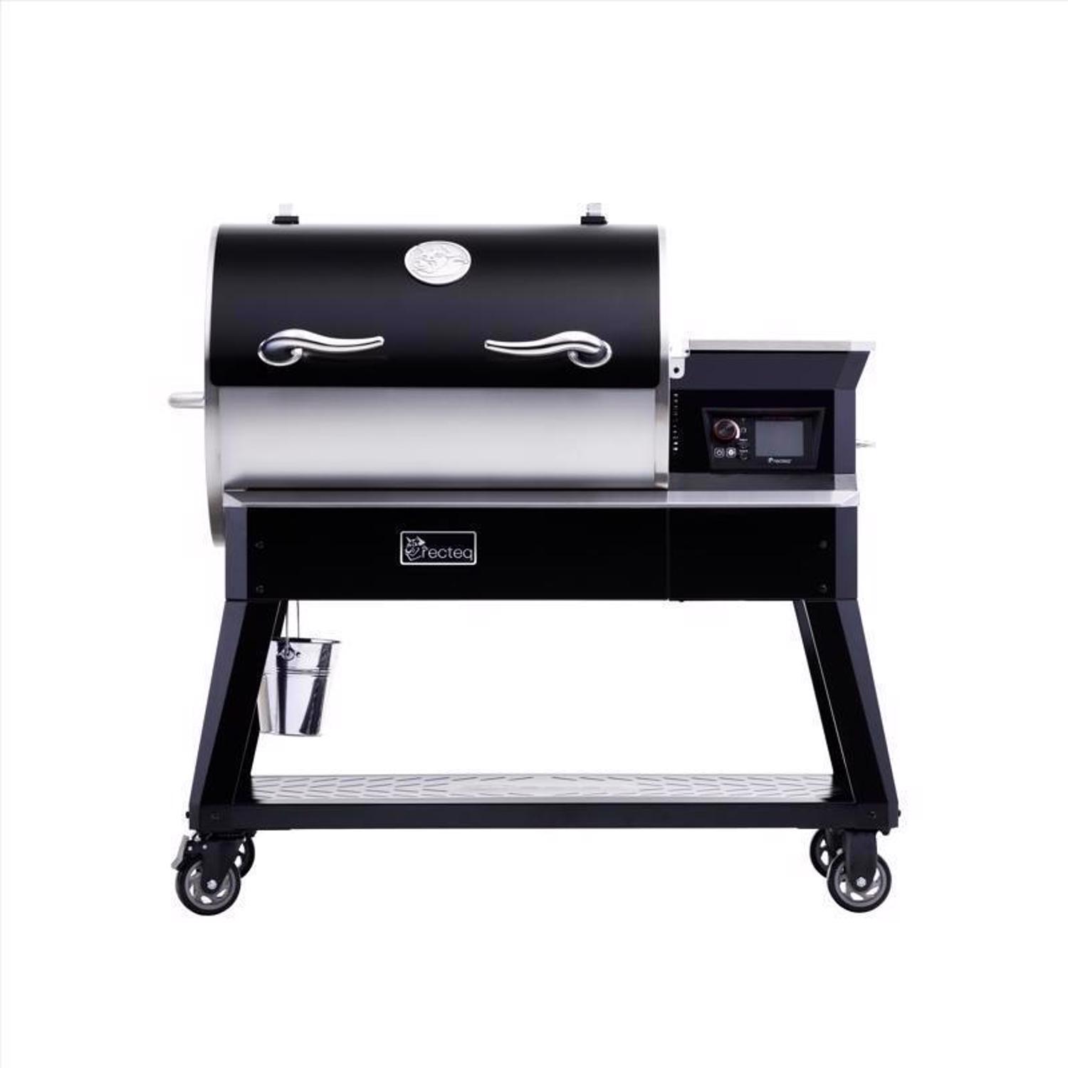 Ace Hardware Recteq Patio Legend 600 Wood Pellet WiFi Grill and Smoker Black/Silver