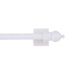 Kenney White Traditional/Transitional Magnet Cafe Rod 16 in. L X 28 in. L