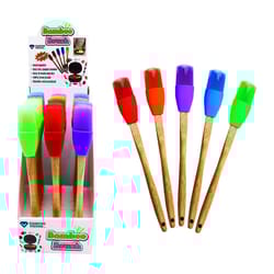 Home Plus Assorted Bamboo/Silicone Basting Brush